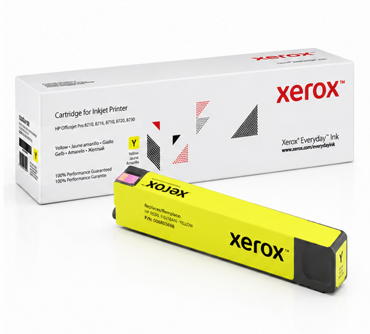 Xerox Everyday Ink For HP CN628AE 971XL Yellow Ink Cartridge - 006R04598