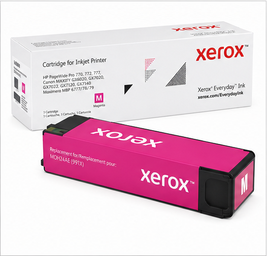 Xerox Everyday Ink For HP M0J94AE 991X Magenta Ink Cartridge - 006R04609