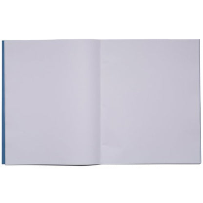 RHINO A3+ Exercise Book 40 Page Light Blue Plain (Pack of 30) (Pack of 30)