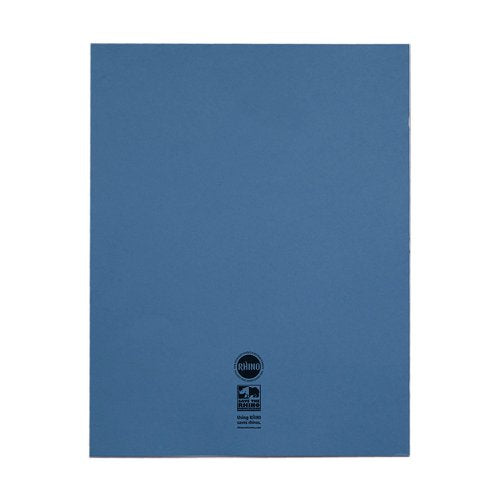 RHINO A3+ Exercise Book 40 Page Light Blue Plain (Pack of 30) (Pack of 30)
