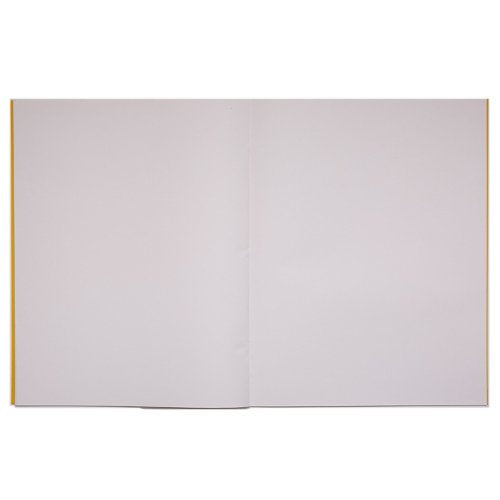 RHINO A3+ Exercise Book 40 Page Red, Yellow, Purple Plain (Pack of 30) (Pack of 30)