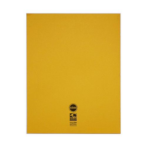 RHINO A3+ Exercise Book 40 Page Red, Yellow, Purple Plain (Pack of 30) (Pack of 30)