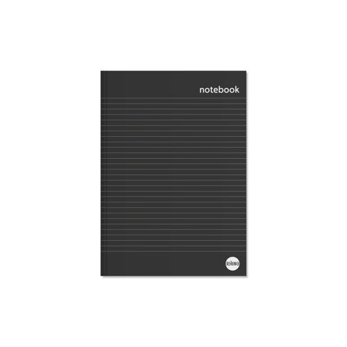 RHINO A5, A4 Hardback Notebook Casebound 192 Pages 8mm Lined (Single)