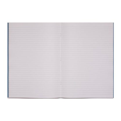 RHINO A4 Exercise Book 32 Page, Light Blue, F15, 32 Page, Light Blue, F8, 80 Page, Light Blue, F15, 64 Page, Light Blue, F15 (Pack of 10)