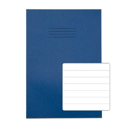 RHINO A4 Exercise Book 48 page, Dark Blue, F12 (Pack of 100, 10)