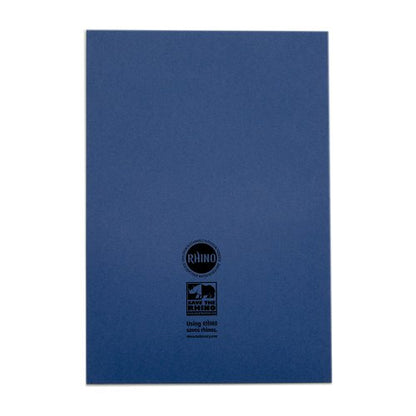 RHINO A4 Exercise Book 48 page, Dark Blue, F12 (Pack of 100, 10)