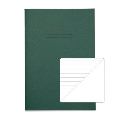 RHINO A4 Exercise Book 80 Page, Dark Green, F8/B (Pack of 50, 80 Page, Dark Green, F8/B (Pack of 10, 48 page, Dark Green, F8/B (Pack of 10, 48 page, Dark Green, F8/B (Pack of 100)