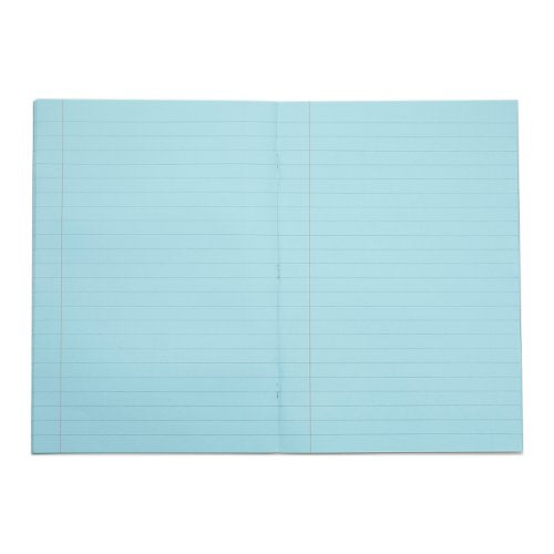 RHINO A4 Special Exercise Book 48 Page, Light Blue with Tinted Blue Paper, S10 (Pack of 50, F12M (Pack of 10, S10 (Pack of 10, F8M (Pack of 10)