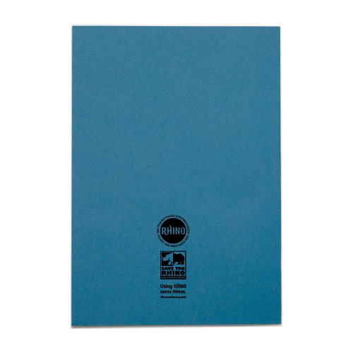 RHINO A4 Exercise Book 64 Page, Light Green, F8M (Pack of 10, Blue, F8M (Pack of 10, Blue, F6M (Pack of 10, Green, S10 (Pack of 10, Blue, S10 (Pack of 10, Blue, F6M (Pack of 50)
