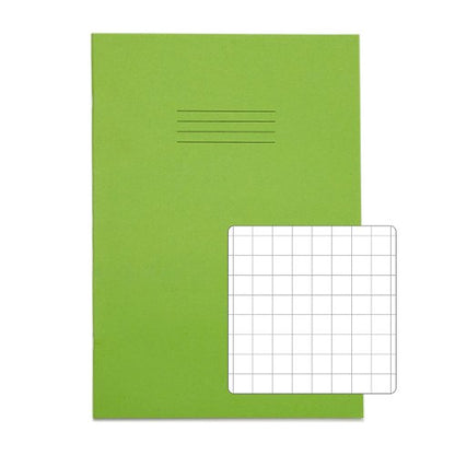RHINO A4 Exercise Book 64 Page, Light Green, F8M (Pack of 10, Blue, F8M (Pack of 10, Blue, F6M (Pack of 10, Green, S10 (Pack of 10, Blue, S10 (Pack of 10, Blue, F6M (Pack of 50)