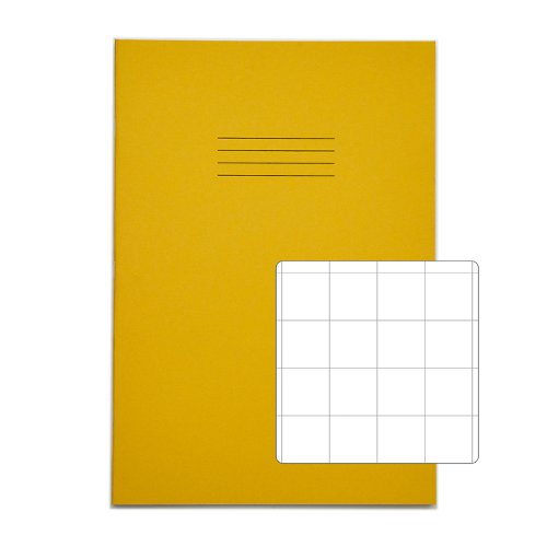 RHINO A4 Exercise Book 64 Page, Yellow, S20 (Pack of 50, Yellow, F15 (Pack of 50, Yellow, S20 (Pack of 10, Orange, S20 (Pack of 10, Purple, S20 (Pack of 10, Red, F15 (Pack of 50, Orange, S20 (Pack of 50, Purple, S20 (Pack of 50, Orange, F15 (Pack of 50, Pink, F15 (Pack of 50)