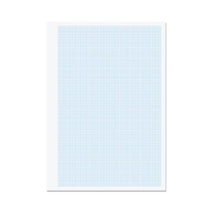 RHINO A4 Graph Paper 500 Leaf, 2:10:20, 1:5:10 Graph Ruling (Pack of 5)