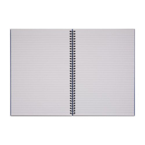 RHINO A4 Twinwire Casebound Book 160 Page, F8 (Pack of 5)