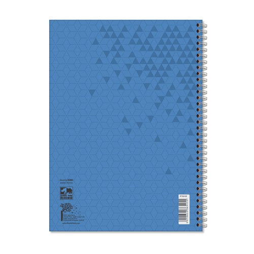 RHINO A4 Twinwire Casebound Book 160 Page, F8 (Pack of 5)