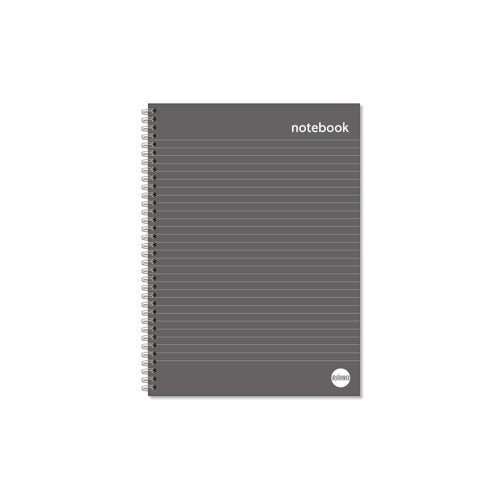 RHINO A4, A5 Hardback Notebook Wirebound 160 Pages 8mm Lined - Pack of 3