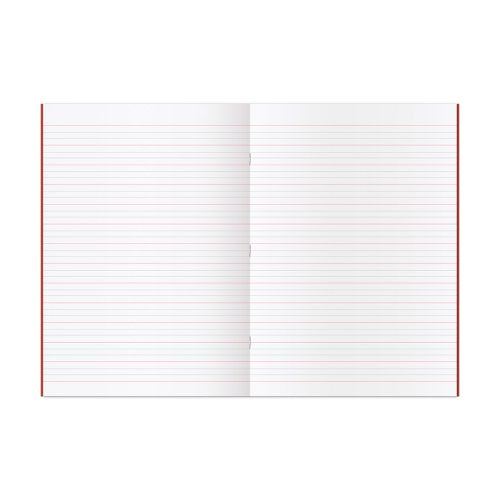 RHINO A4 Learn to Write Book 40 Page, Red, Wide-Ruled LTW6B:20R (Pack of 10, 100)