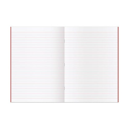 RHINO A4 Learn to Write Book 40 Page, Red, Wide-Ruled LTW6B:20R (Pack of 10, 100)