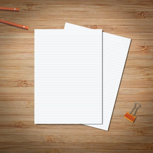 RHINO A4 Memo Pad 160 Page / 80 leaf 8mm Lined R4MP (Pack of 10)