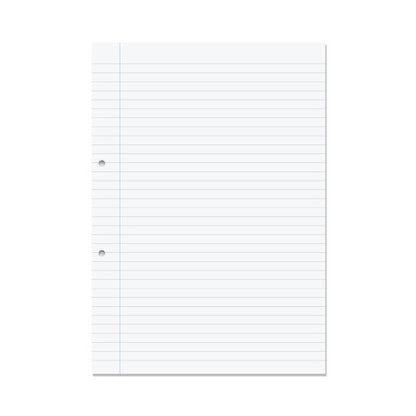 Rhino A4 Punched Exercise Paper 500 Leaf, F8M (Pack of 5)