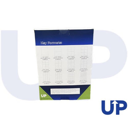 UP A4 Multipurpose Labels 1 Per Sheet 199.6 x 289mm (White) Pk of 100