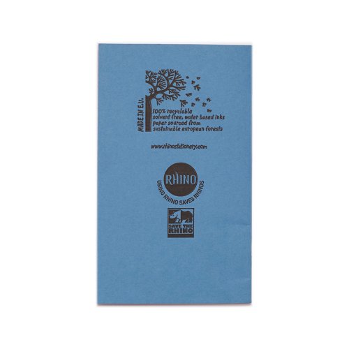 RHINO A6+ Exercise Book 48 Page, Blue Light, F7 (Pack of 10, page, Green Light, F7 (Pack of 10, Page, Blue Light, F7 (Pack of 100)