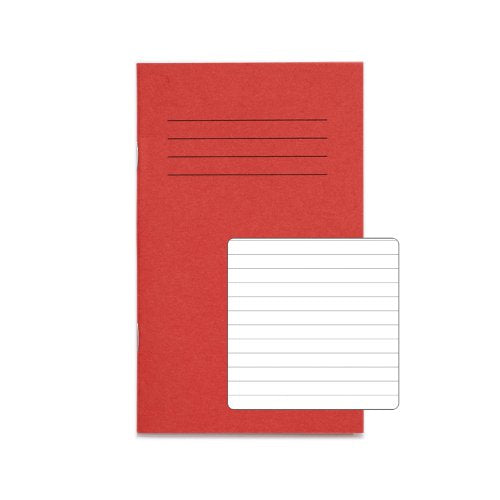 RHINO A6+ Exercise Book 48 page, Red, F7 (Pack of 100, 10)