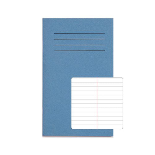 RHINO A6+ Vocabulary Exercise Book 48 Page, Light Blue, F7CM (Pack of 10, 100)