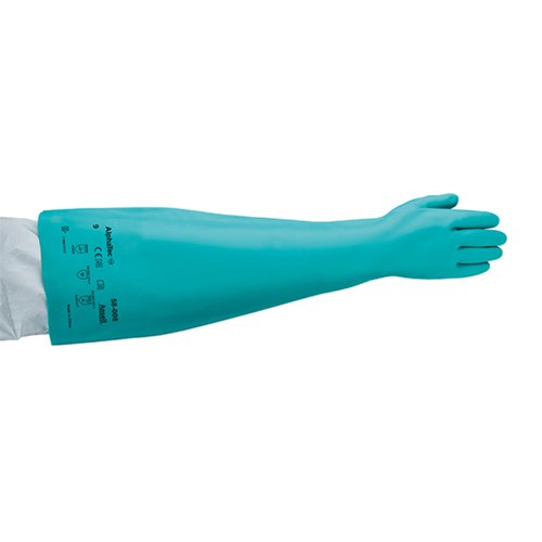 Ansell Alphatec 58-008 gauntlet size 08 (M, 10 (XL) - Pack of 10
