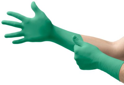 Ansell Touch N Tuff 92-605 Pf Nitrile Extended Cuff Sz M 08, Xl 10 - Pack of 1000