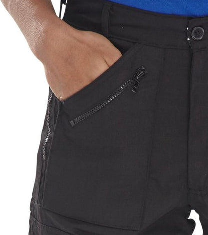 Beeswift Action Work Trousers Black 30, Black 30S, Black 32, Black 32S, Black 34, Black 34S, Black 34T, Black 36, Black 36S, Black 38, Black 38T, Black 40, Black 40S, Black 40T, Black 42S, Black 44, Black 44S, Black 44T, Black 46, Black 46S, Black 46T, Black 48S, Grey 40, Grey 40T, Grey 42, Grey 44, Grey 46, Grey 46T, Black 30T, Black 32T, Black 36T, Black 38S, Black 42, Black 42T, Black 48, Black 48T, Grey 38T, Grey 48