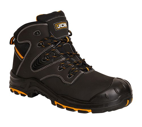 JCB Backhoe Black Boot S3 Hro Src Size 11, 13, 03, 04, 05, 06, 09, 10, 12, 14, 07, 08