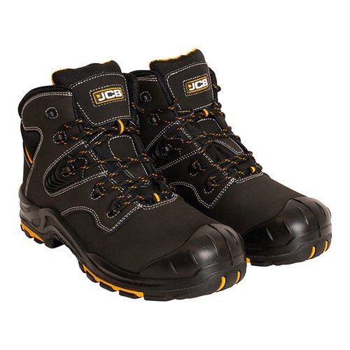 JCB Backhoe Black Boot S3 Hro Src Size 11, 13, 03, 04, 05, 06, 09, 10, 12, 14, 07, 08