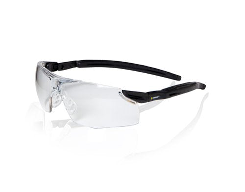 Beeswift H50 Anti-Fog Ergo Temple Spectacles Clear, Yellow