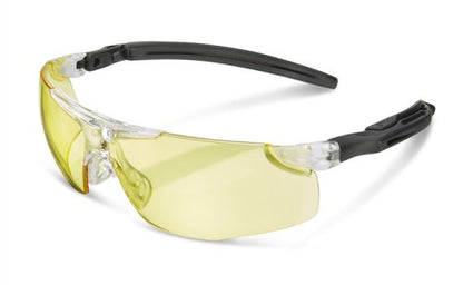 Beeswift H50 Anti-Fog Ergo Temple Spectacles Clear, Yellow