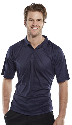 Beeswift B-Cool Polo Shirt Navy Blue S