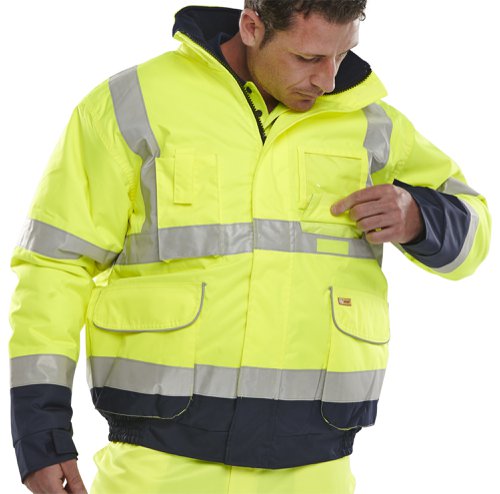 Beeswift Spd208 Saturn Yellow / Navy Bomber Xs