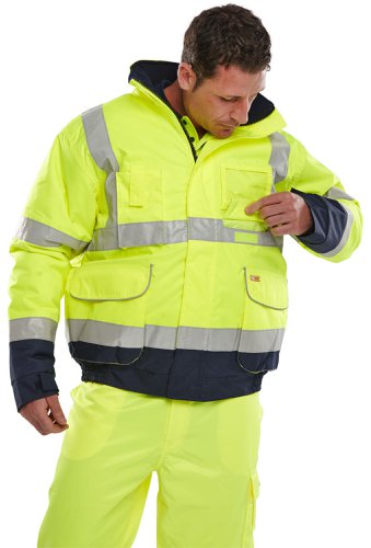 Beeswift Spd208 Saturn Yellow / Navy Bomber Xs