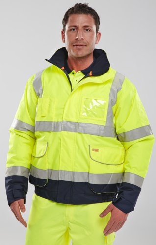 Beeswift Spd208 Saturn Yellow / Navy Bomber Xs