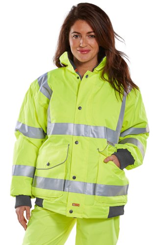 Beeswift Super Bomber Jacket Saturn Yellow L