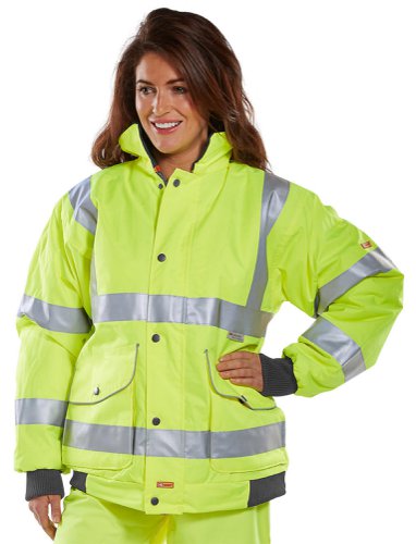 Beeswift Super Bomber Jacket Saturn Yellow S