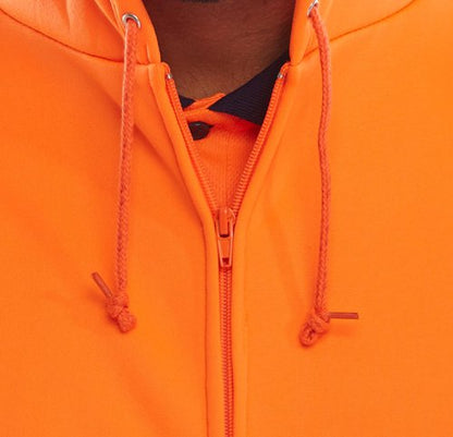 Beeswift Zip-Up Hooded Sweatshirt Orange M, XL, 2XL, 3XL