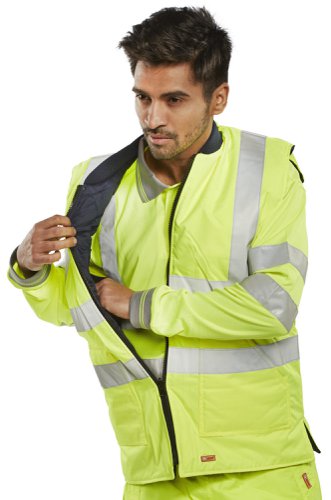 Beeswift Reversible Bodywarmer Saturn Yellow / Navy L