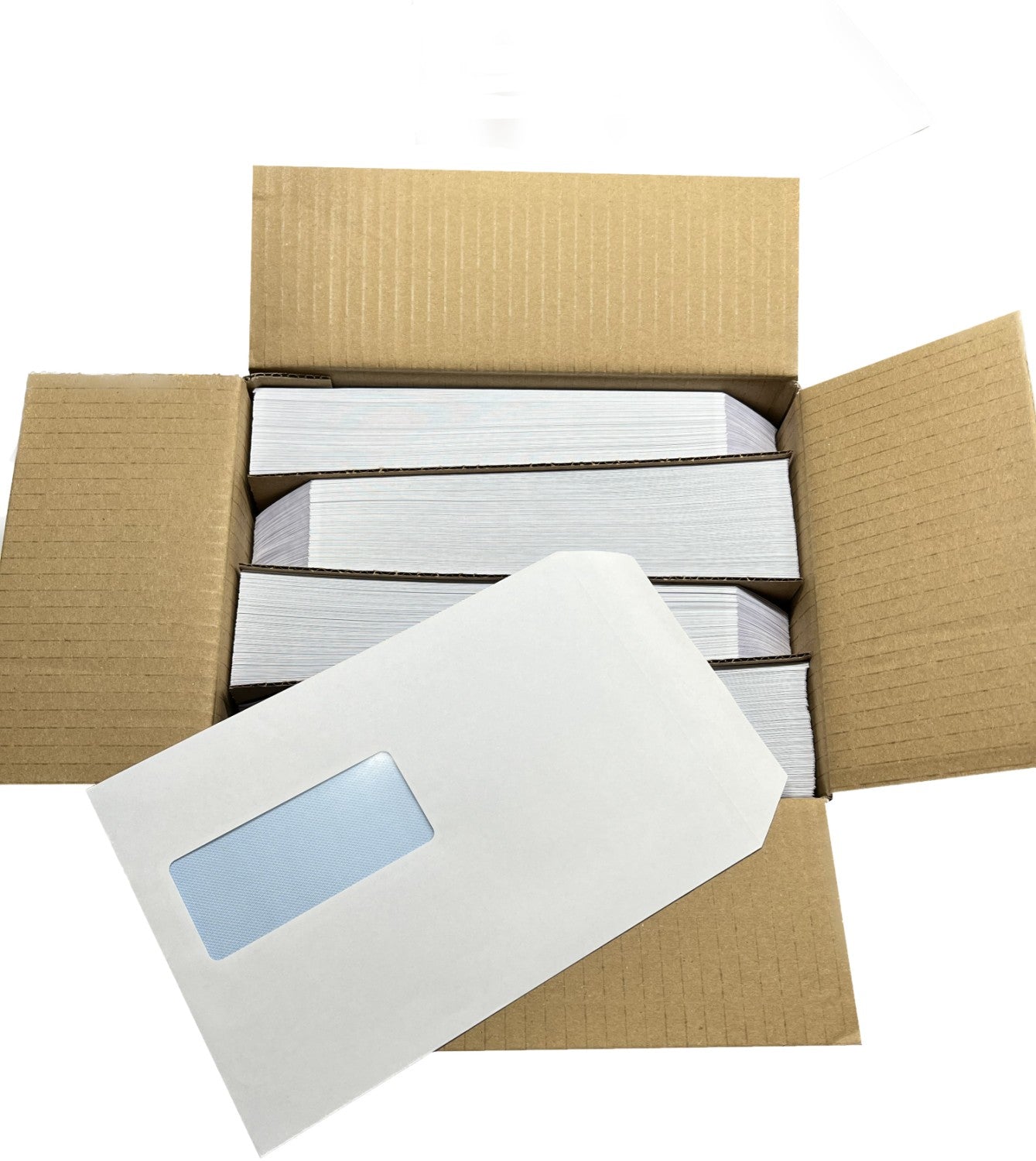 C5 Envelopes Window Self Seal 90gsm White (Pack of 500)