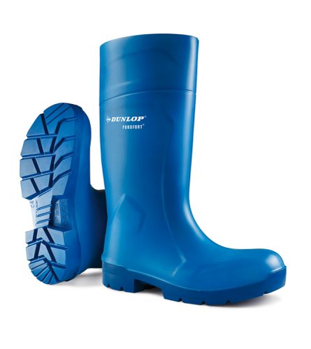 Dunlop Purofort Multigrip Safety Blue, Green, White 03