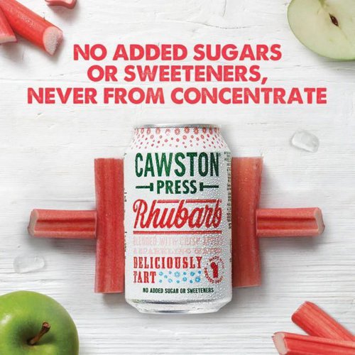 Cawston Press Rhubarb 24 x 330ml