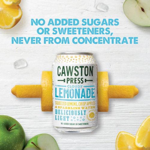 Cawston Press Cloudy Lemonade 24 x 330ml