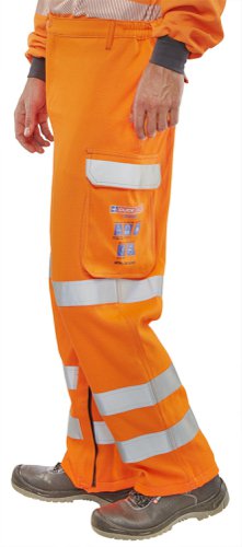 Beeswift Arc Flash GO-RT Trousers Orange 38, 40, 40T, 42, 42T