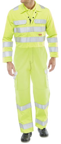 Beeswift Arc Flash Coverall Saturn Yellow 38, 40, 42