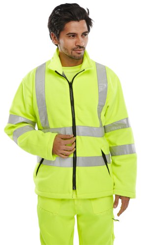 Beeswift Carnoustie Fleece Jacket Saturn Yellow S