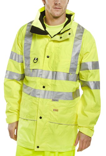 Beeswift Carnoustie Jacket Saturn Yellow 5XL, M, XL, 2XL, 3XL, 4XL